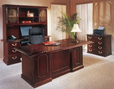 Traditional Executive Desk in Houston, TX by Corporate Liquidators