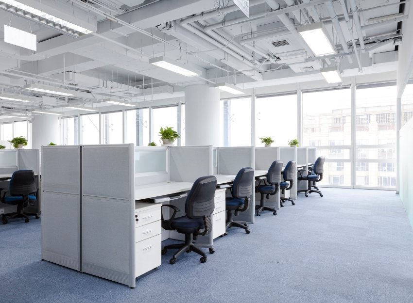 Commercial office cubicles by Corporate Liquidator in Houston, TX
