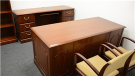 Office Desks and Credenzas