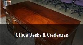office desks & credenzas