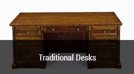 Traditional Desks in Houston, TX by Corporate Liquidators